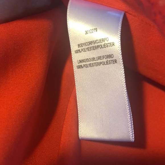 Halston Heritage Chiffon Halter Maxi Dress Sz. 16 Red Draped Neck Cockta… - Picture 10 of 12